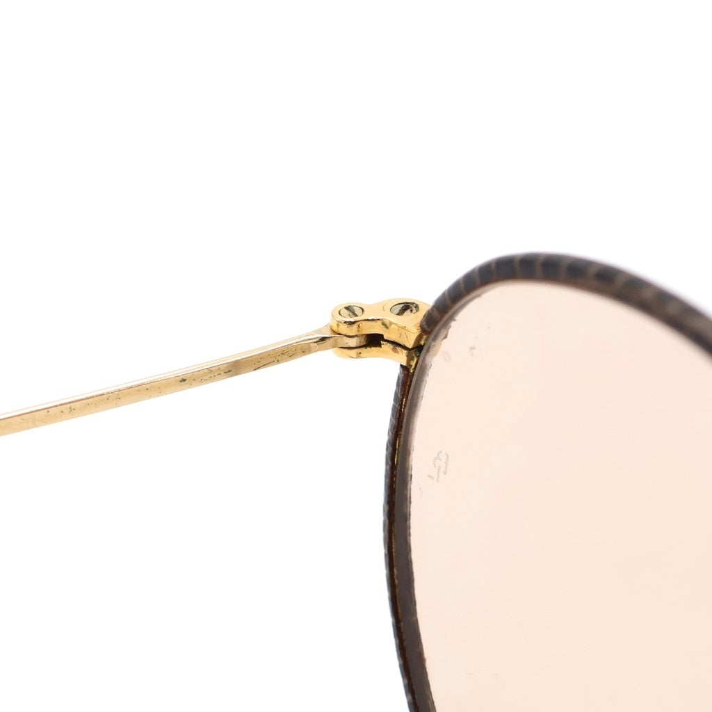 Ray Ban(レイバン) ラウンドメタル サングラス アイウェア カラーレンズ ブラウン/ゴールド RB3447