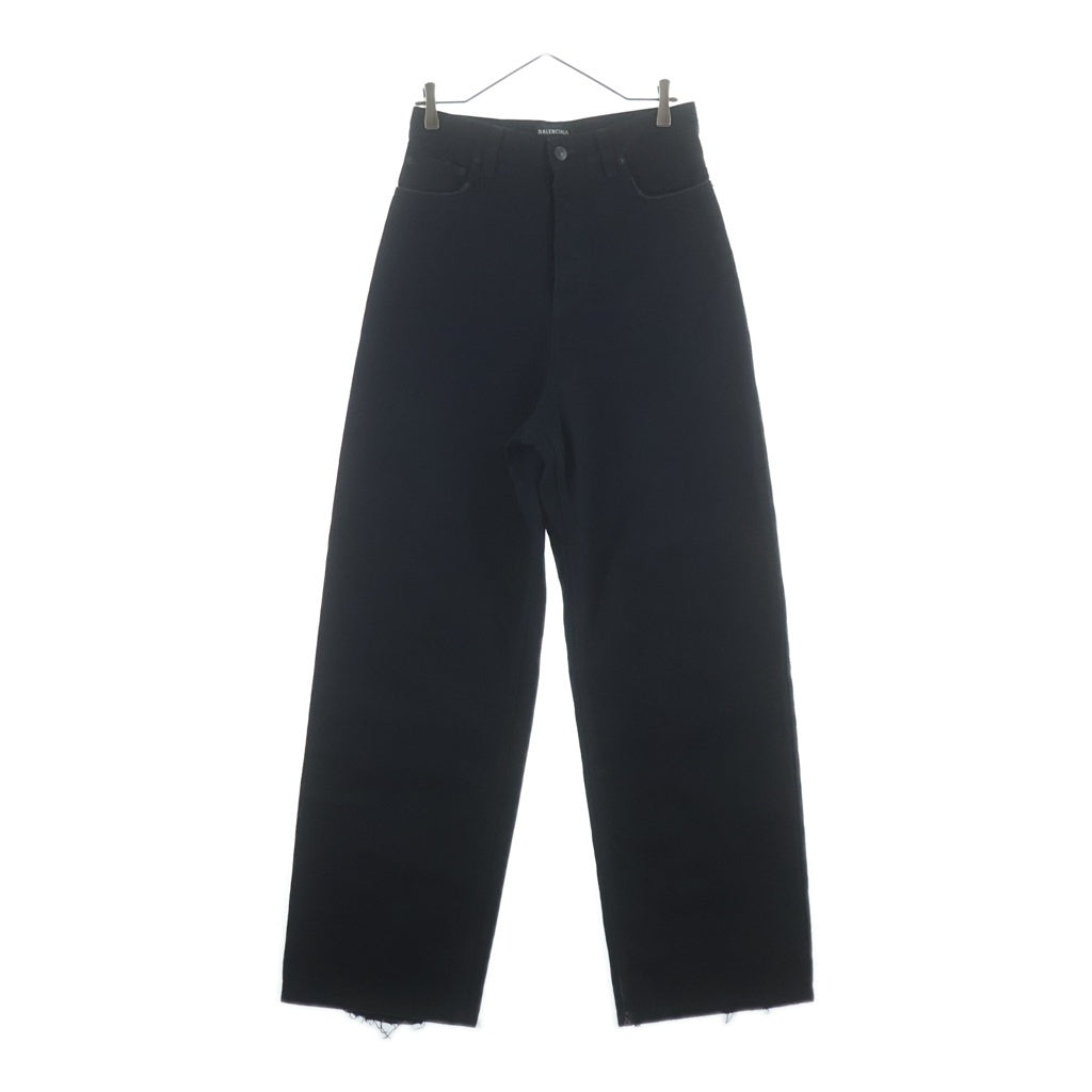 BALENCIAGA(バレンシアガ) スーパーバギーデニムパンツ ブラック #XS 675230