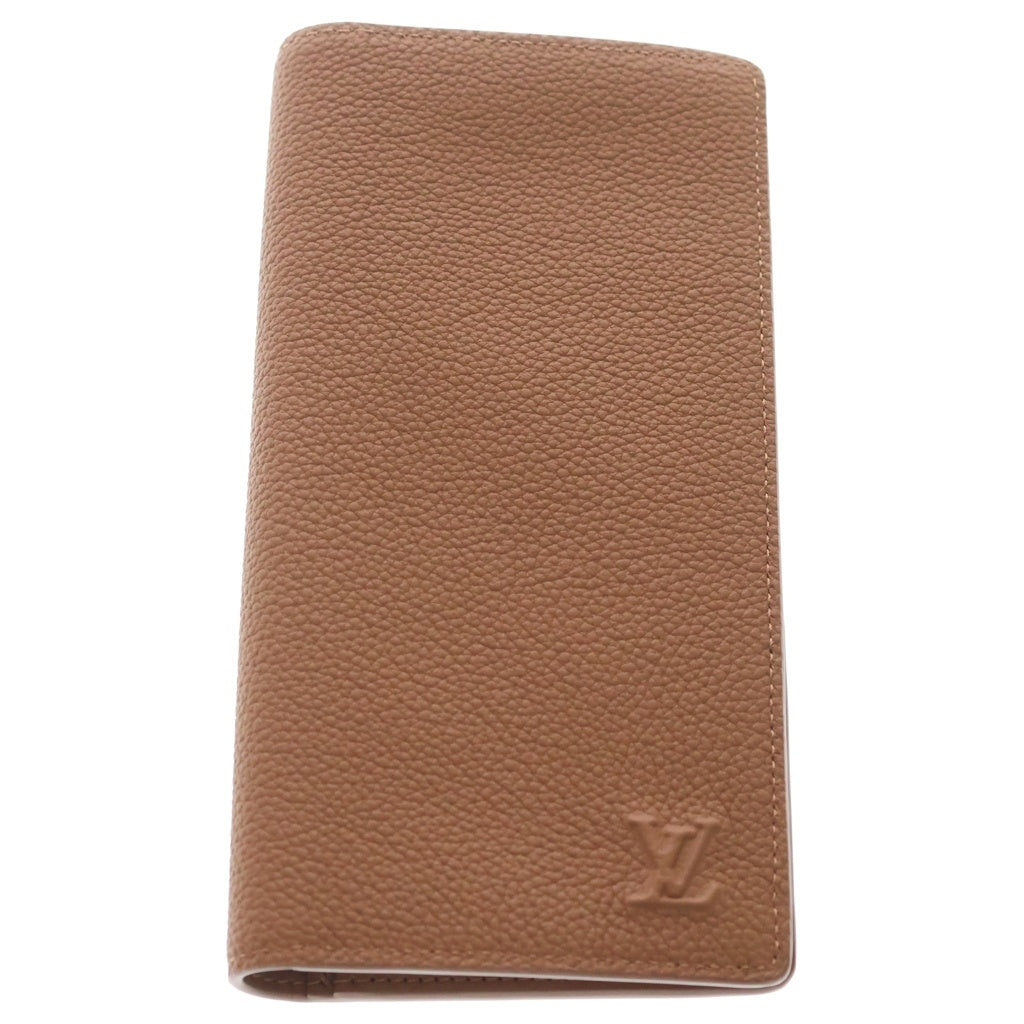 LOUIS VUITTON(ルイヴィトン) LVアエログラム ポルトフォイユ ブラザ レザー 二つ折り長財布 ロングウォレット ブラウン M25940 レディース