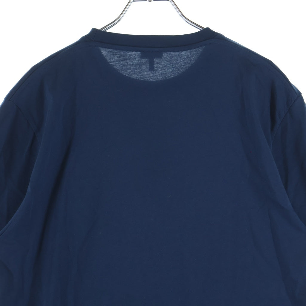LOEWE(ロエベ) フロントロゴ刺繍 コットン半袖Tシャツ カットソー ネイビー H526Y22J26