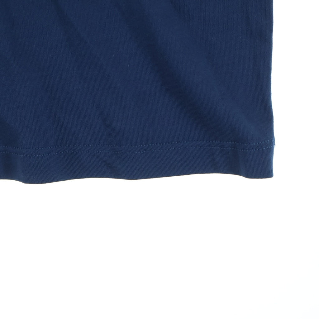 LOEWE(ロエベ) フロントロゴ刺繍 コットン半袖Tシャツ カットソー ネイビー H526Y22J26