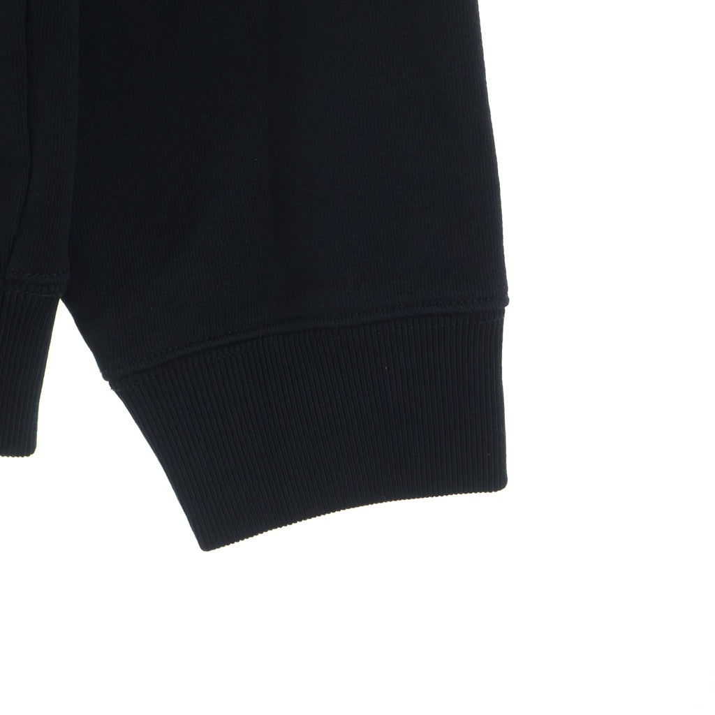 LOEWE(ロエベ) ANAGRAM LEATHER PATCH HOODIE アナグラム レザーパッチ フーディー パーカー ロゴ ブラック H526Y25X15