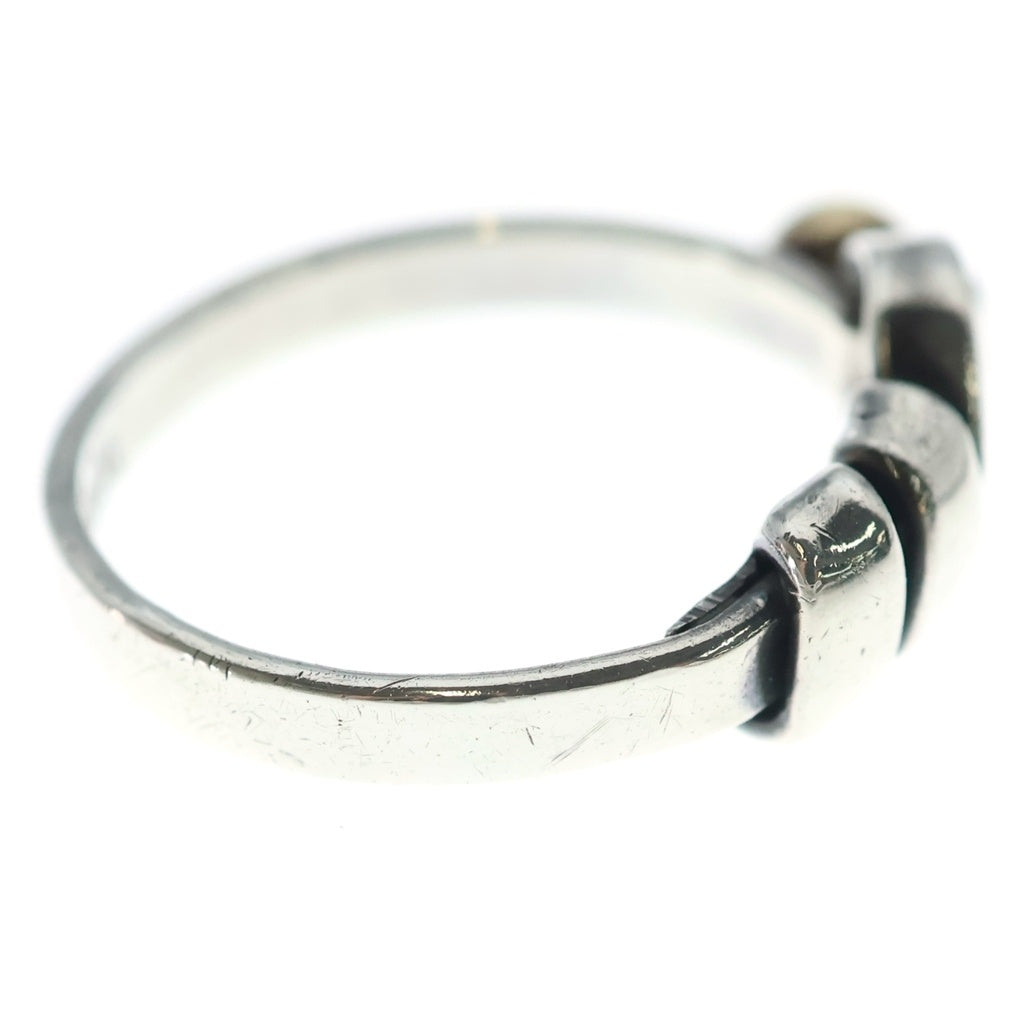 TIFFANY & Co.(ティファニー) ラブノット リング シルバー×イエローゴールド Au750YG/Ag925 #12 レディース