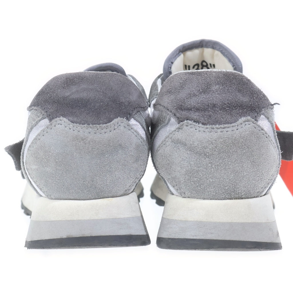 OFF-WHITE(オフホワイト) ローカットスニーカー グレー スエード #38 レディース