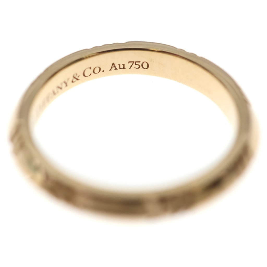 TIFFANY & Co.(ティファニー) アトラスX リング ピンクゴールド Au750PG #9.5 レディース