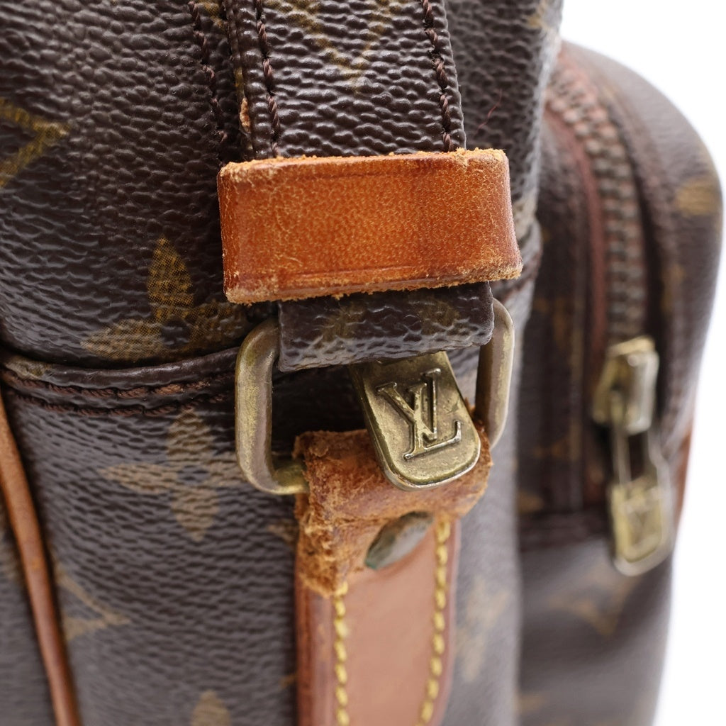 LOUIS VUITTON(ルイヴィトン) モノグラム ナイル PVC レザー ショルダーバッグ ブラウン M45244 レディース