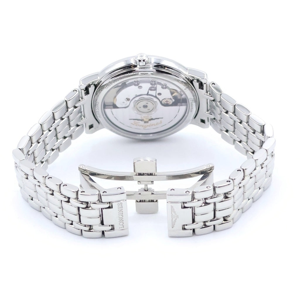 LONGINES(ロンジン) グランドクラシック プレザンス 黒文字盤 SS/AT ステンレス 自動巻き 腕時計 L48214526