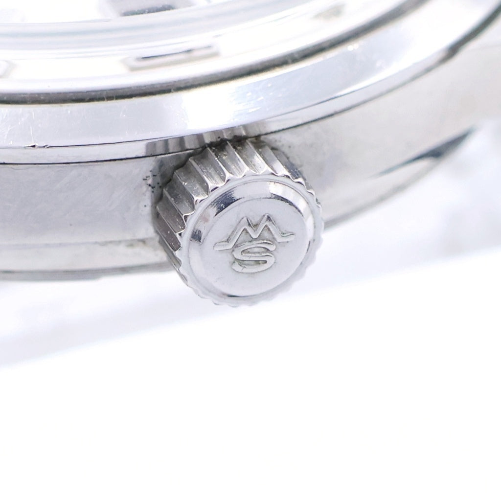 SEIKO(セイコー) キングセイコー シルバー文字盤 SS×レザー/手巻き 腕時計 4402-8000 レディース
