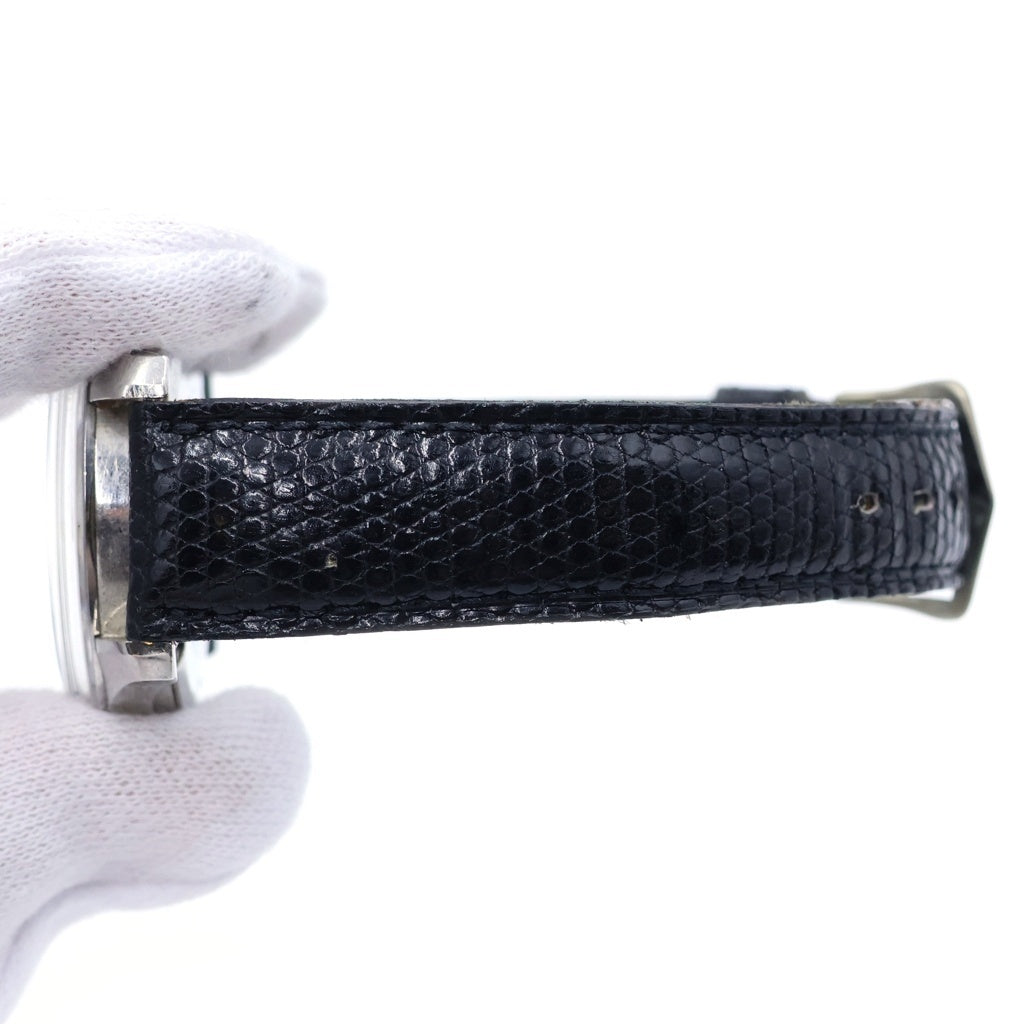 SEIKO(セイコー) キングセイコー シルバー文字盤 SS×レザー/手巻き 腕時計 4402-8000 レディース
