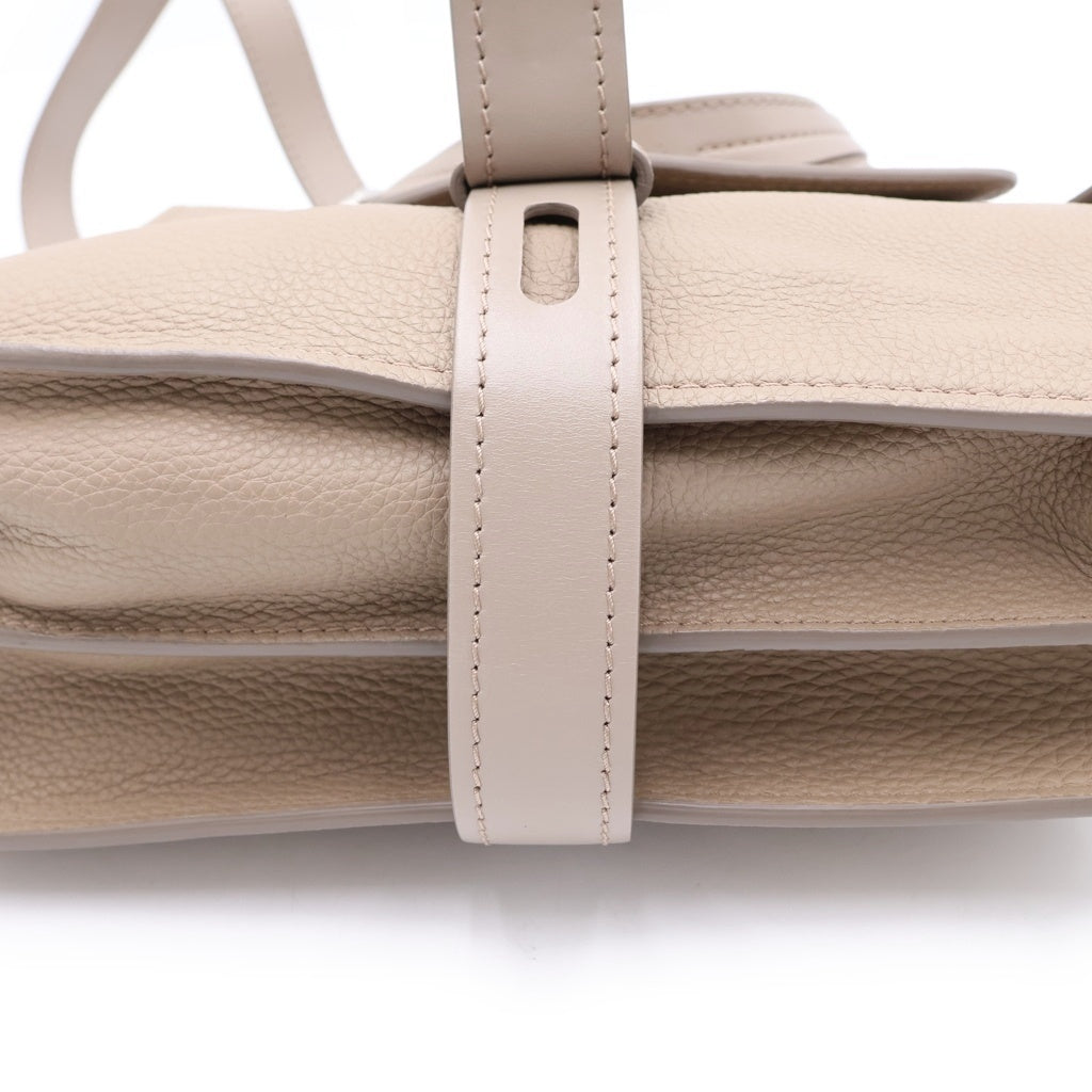 Chloe(クロエ) アビー レザー 2WAY ショルダーバッグ ハンドバッグ ベージュ レディース