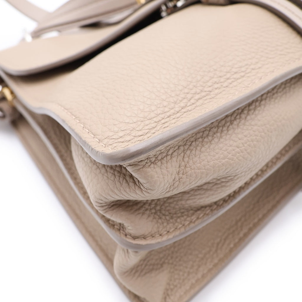Chloe(クロエ) アビー レザー 2WAY ショルダーバッグ ハンドバッグ ベージュ レディース