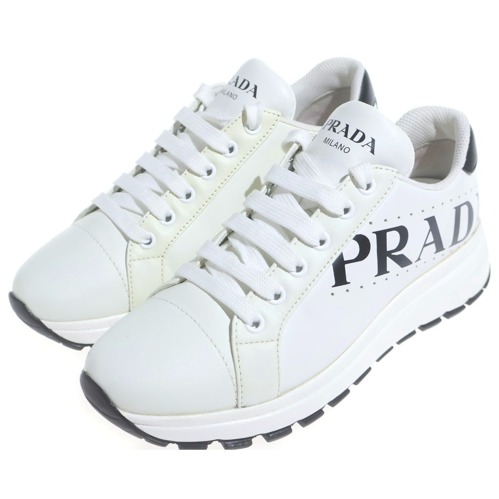 PRADA(プラダ) ローカットスニーカー ホワイト #37 レディース