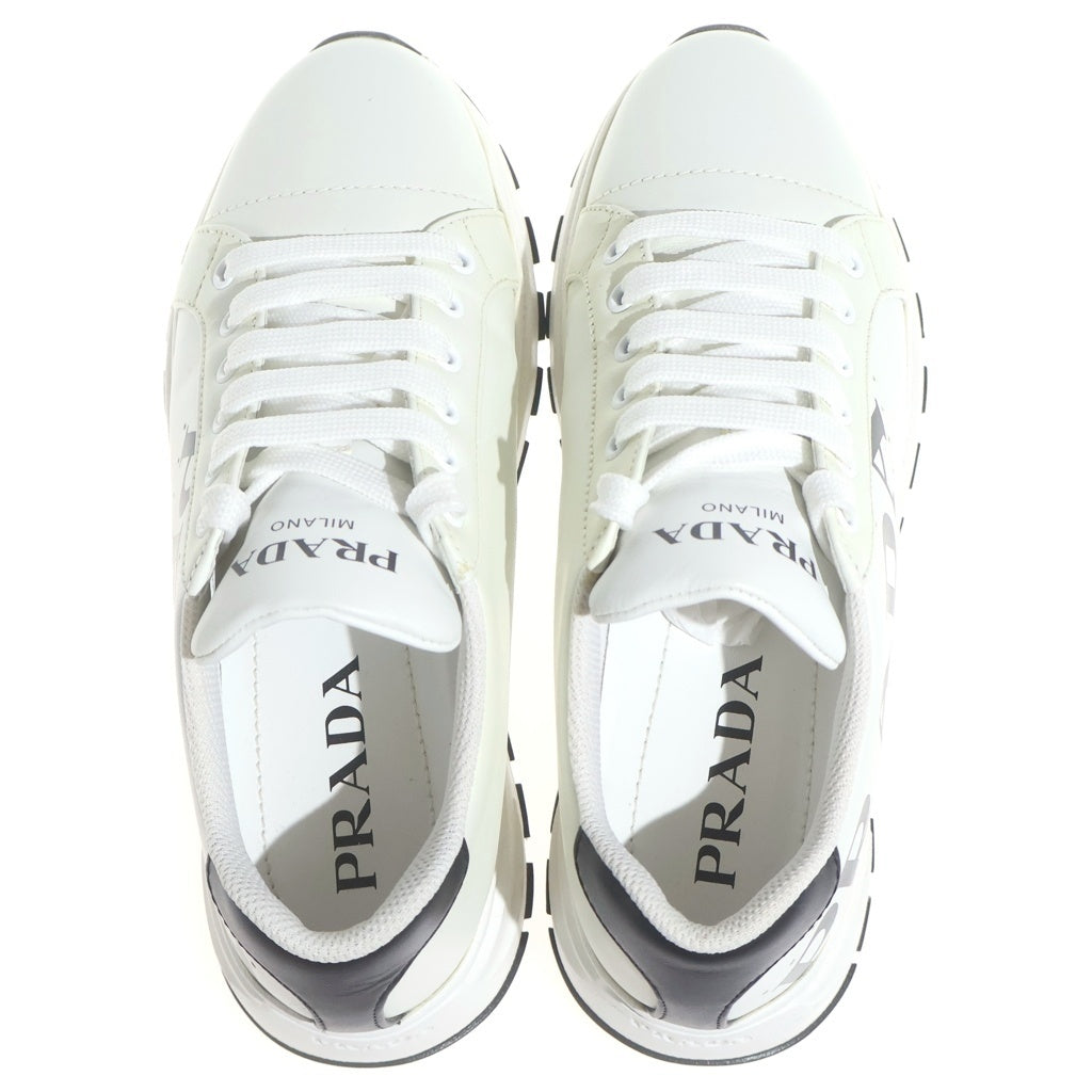 PRADA(プラダ) ローカットスニーカー ホワイト #37 レディース
