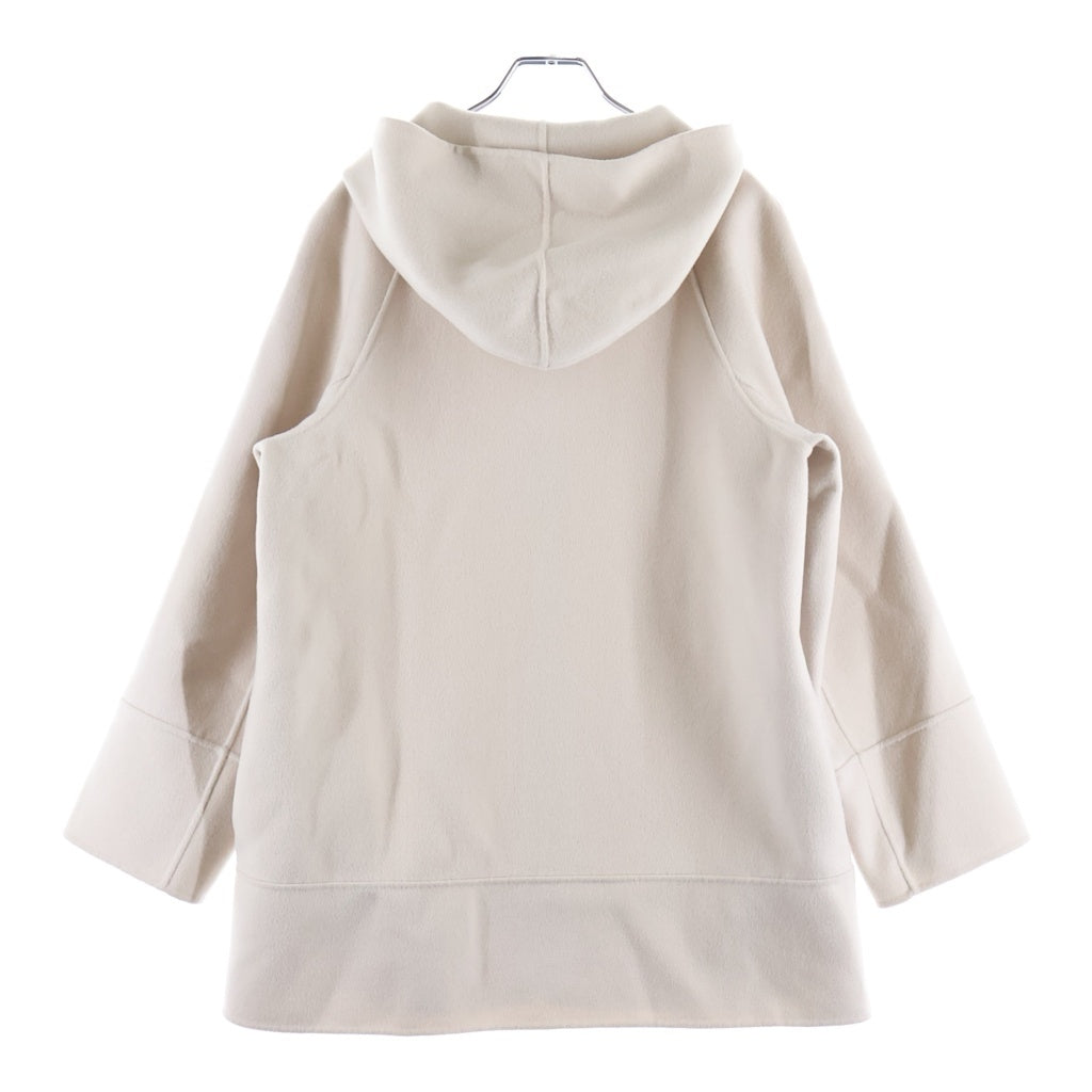 Max Mara(マックスマーラ) ウール ジップアップパーカー フーデッドジャケット アウター #36 ベージュ レディース