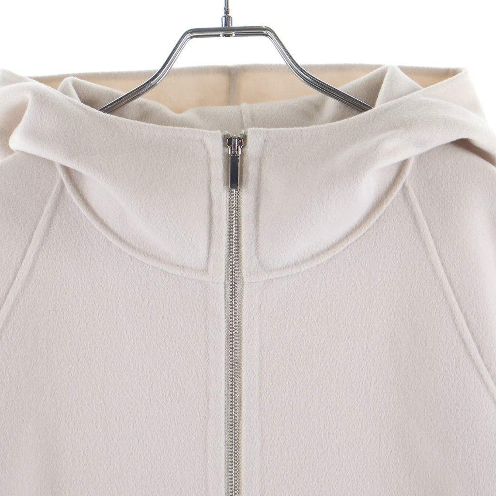 Max Mara(マックスマーラ) ウール ジップアップパーカー フーデッドジャケット アウター #36 ベージュ レディース