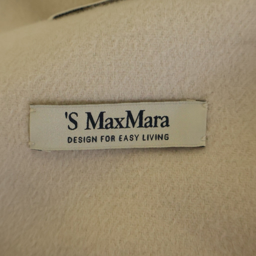 Max Mara(マックスマーラ) ウール ジップアップパーカー フーデッドジャケット アウター #36 ベージュ レディース