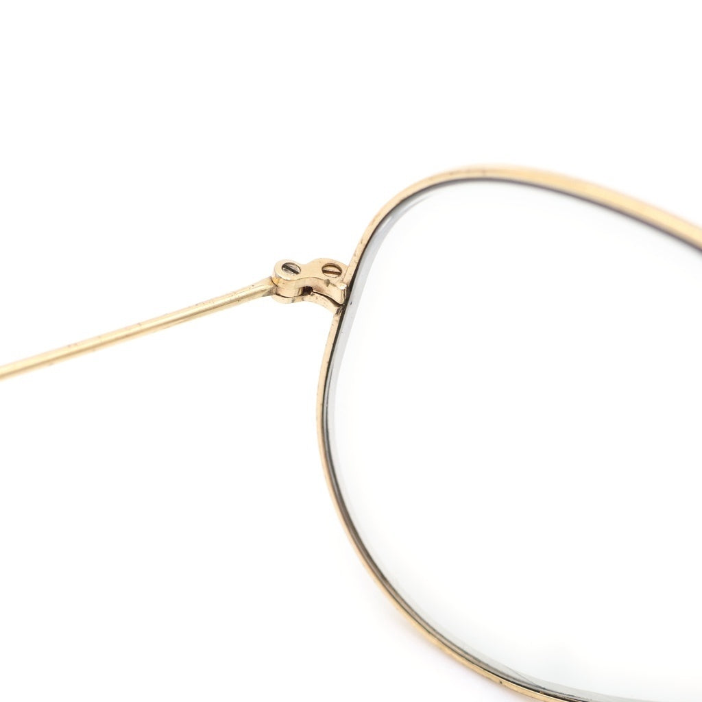 Ray Ban(レイバン) シューター ツーブリッジ ティアドロップフレーム カラーレンズ サングラス メガネ 眼鏡 アイウェア ゴールド