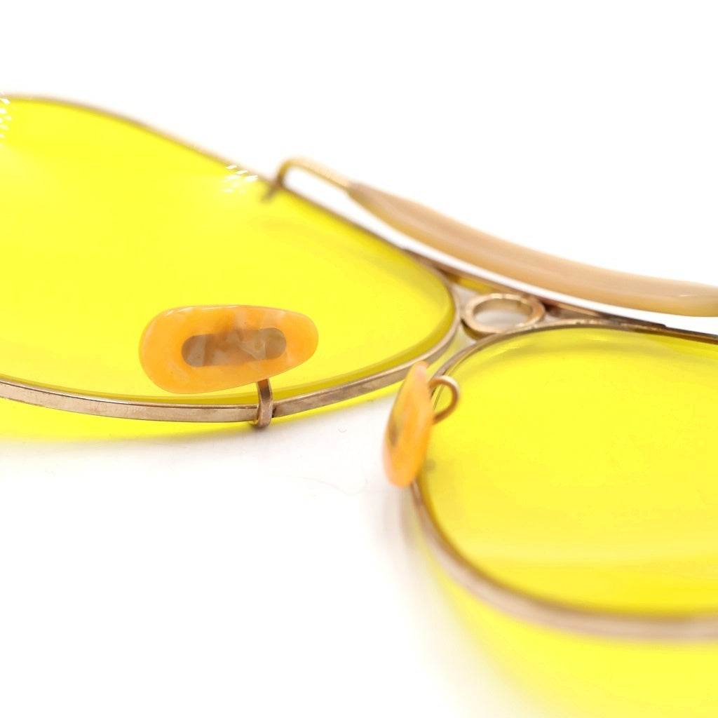 Ray Ban(レイバン) シューター カリクロームレンズ ボシュロム ティアドロップフレーム サングラス メガネ 眼鏡 アイウェア ゴールド/イエロー