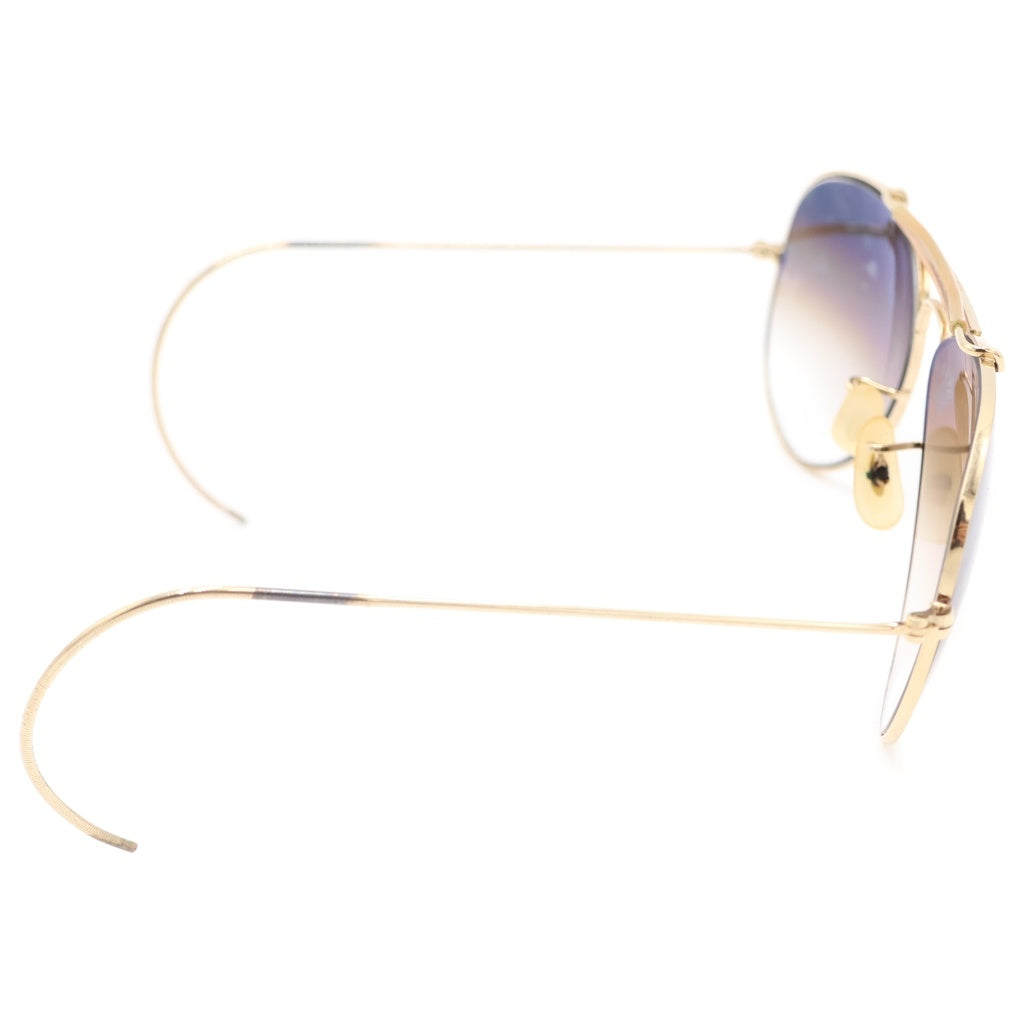 Ray Ban(レイバン) アウトドアーズマン ティアドロップフレーム ツーブリッジ サングラス メガネ 眼鏡 アイウェア ゴールド