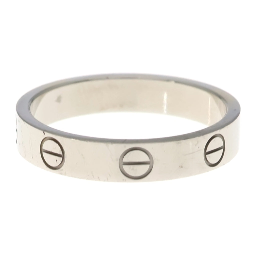 Cartier(カルティエ) ミニラブ リング ホワイトゴールド Au750WG #14