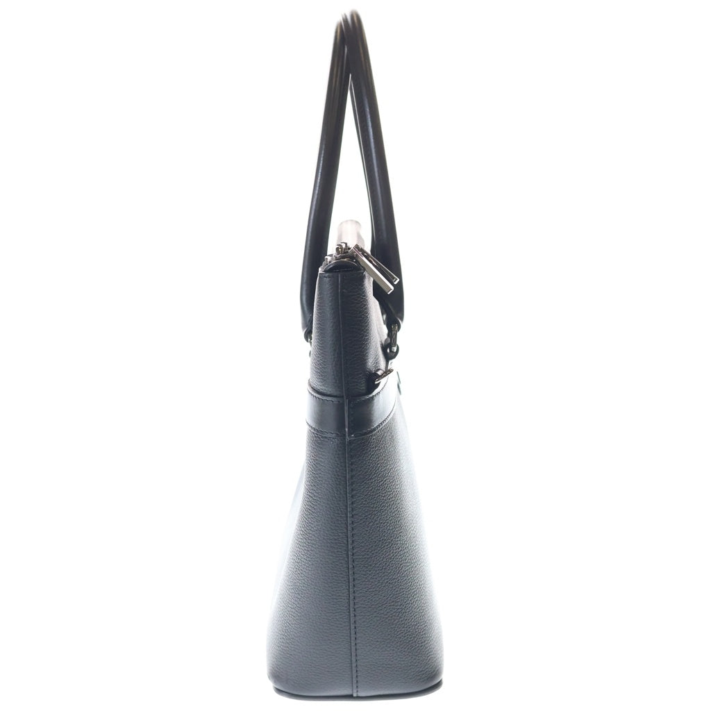 CHRISTIAN LOUBOUTIN(クリスチャンルブタン) カバイカー2.0 2WAYハンドバッグ ショルダーバッグ トートバッグ ブラック×レッド レザー レディース
