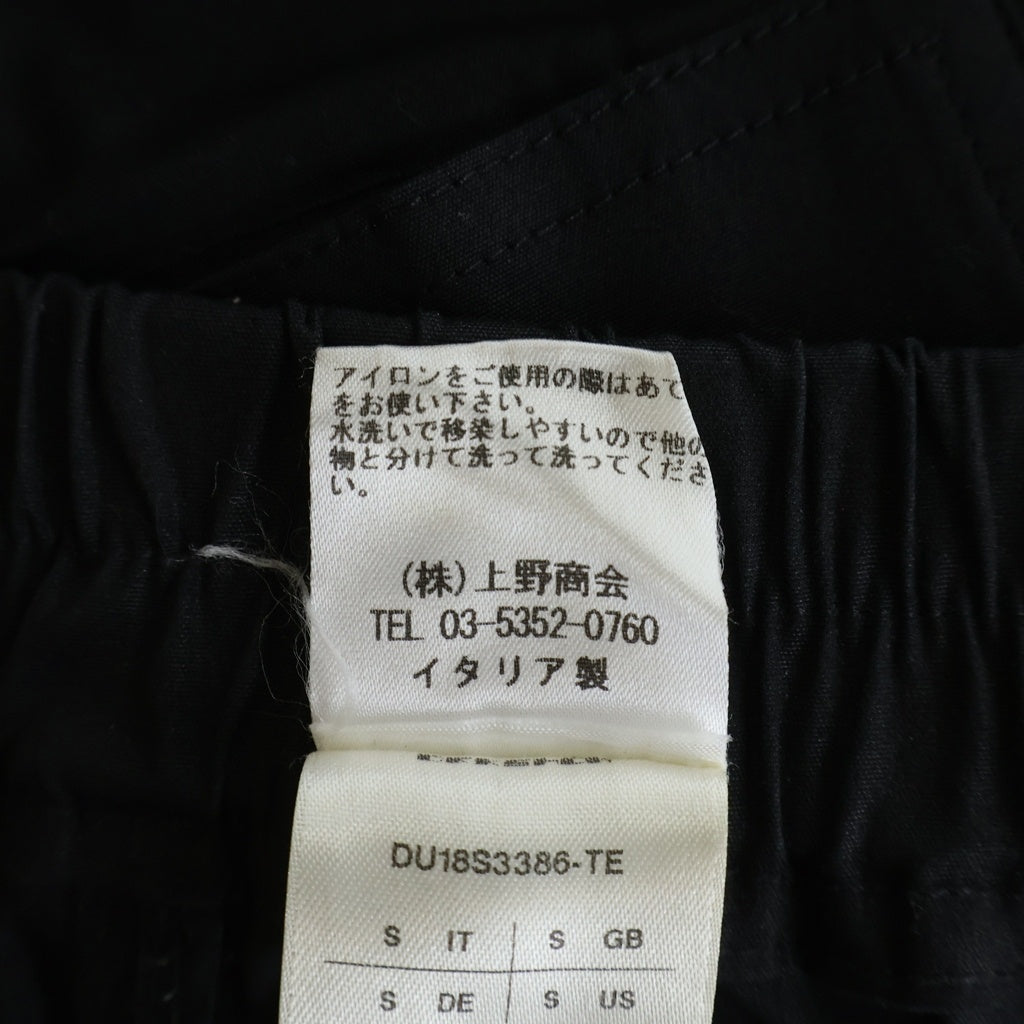 Rick Owens DRKSHDW(リックオウエンス ダークシャドウ) クリーチ カーゴパンツ ナイロン ハーフパンツ #S ブラック