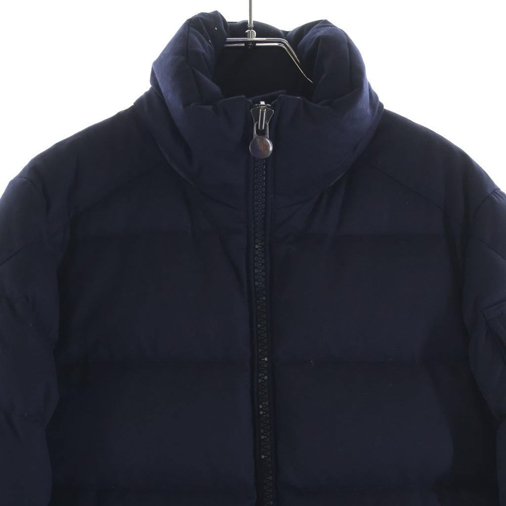 MONCLER(モンクレール) ウール ジップアップ ダウンジャケット #00 ネイビー C20914033805