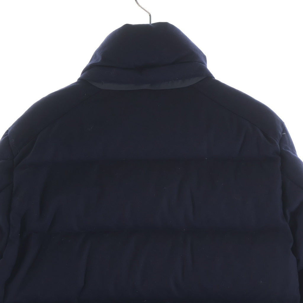 MONCLER(モンクレール) ウール ジップアップ ダウンジャケット #00 ネイビー C20914033805
