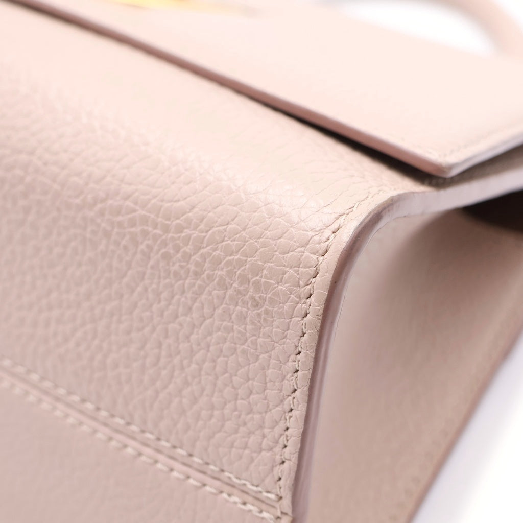 LOUIS VUITTON(ルイヴィトン) ツイスト ワンハンドル PM トリヨンレザー 2WAY ハンドバッグ ショルダーバッグ ベージュ M57214 レディース