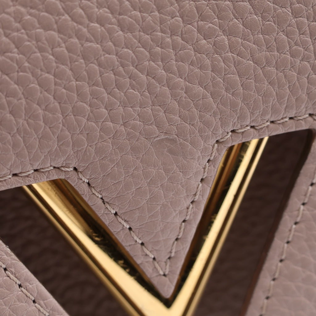 LOUIS VUITTON(ルイヴィトン) ツイスト ワンハンドル PM トリヨンレザー 2WAY ハンドバッグ ショルダーバッグ ベージュ M57214 レディース