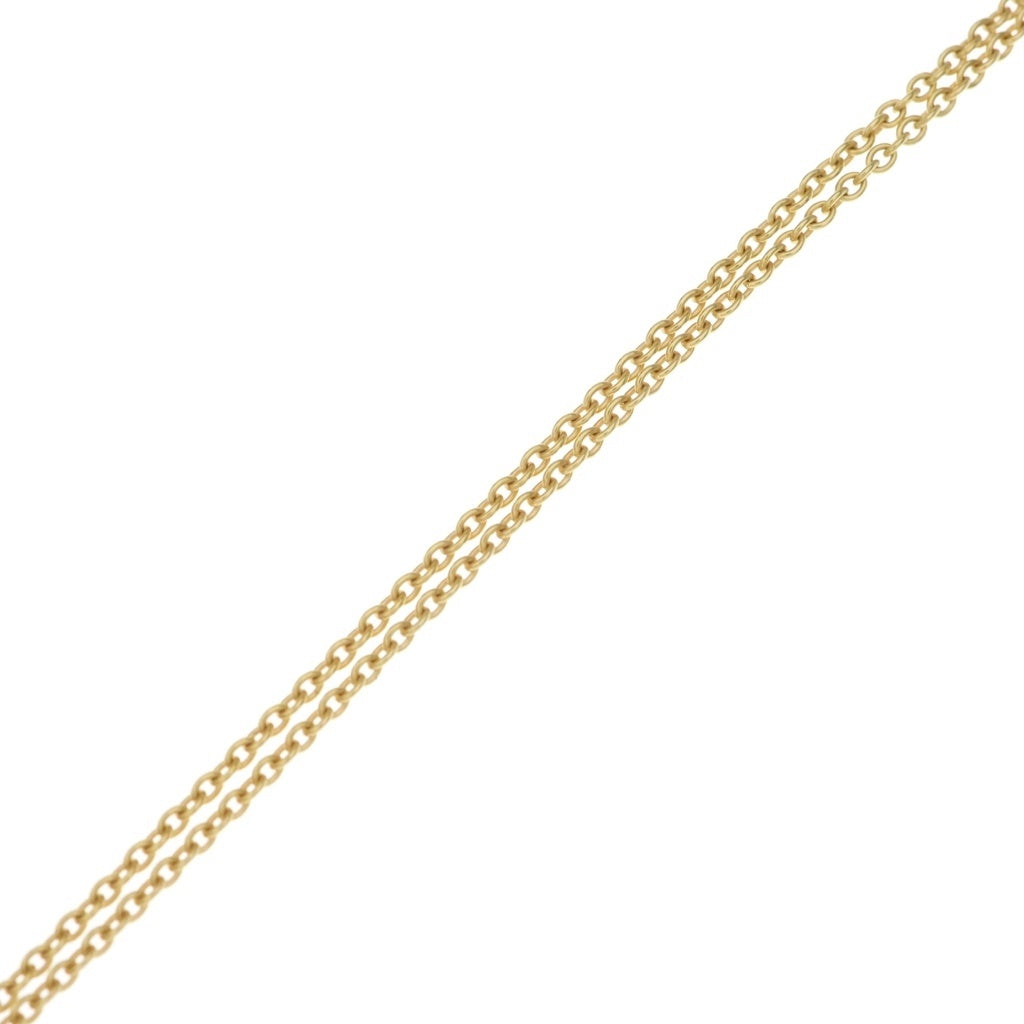 Christian Dior(クリスチャンディオール) ローズデヴァン オパール ダイヤ ネックレス ペンダント チェーン イエローゴールド レディース
