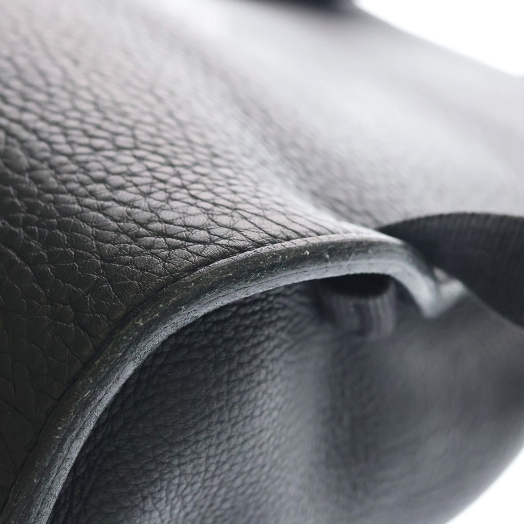 HERMES(エルメス) シェルパPM ノワール トゴ レザー デイパック バックパック リュックサック ブラック ○Z刻印 レディース