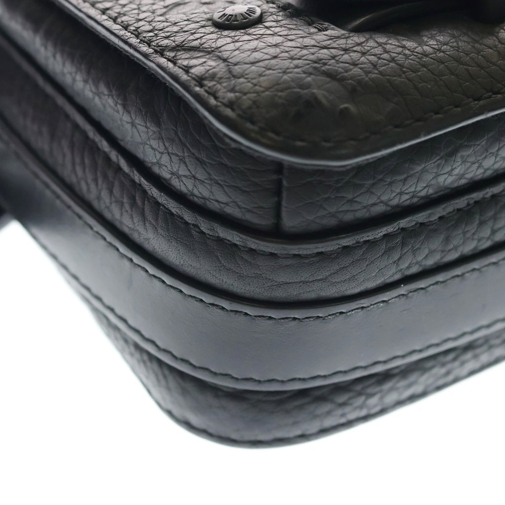 LOUIS VUITTON(ルイヴィトン) スティーマー メッセンジャー モノグラムトリヨン レザー ショルダーバッグ ブラック M57307 レディース