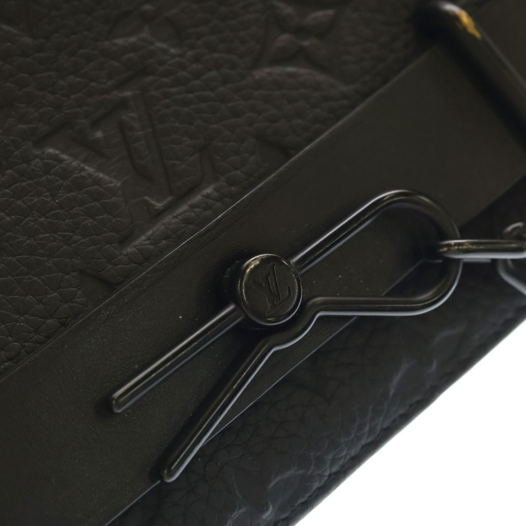 LOUIS VUITTON(ルイヴィトン) スティーマー メッセンジャー モノグラムトリヨン レザー ショルダーバッグ ブラック M57307 レディース
