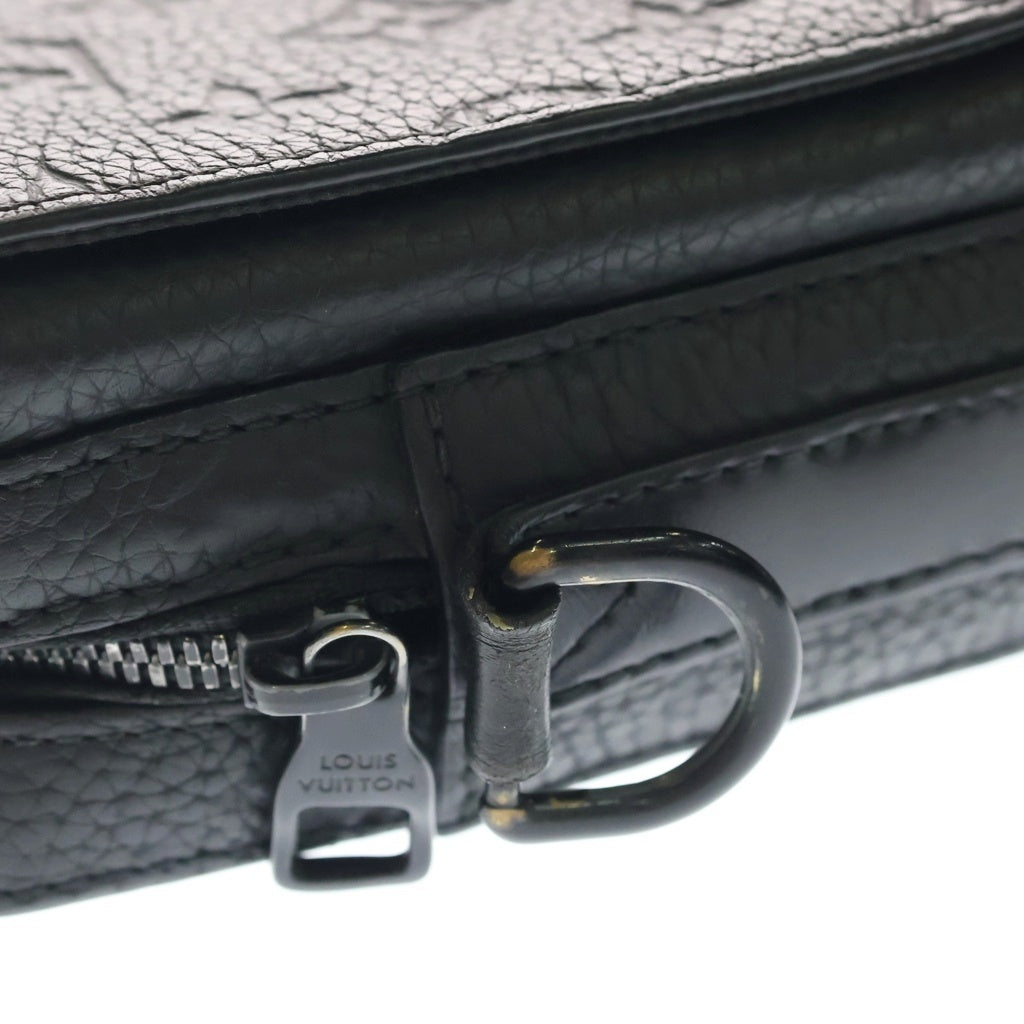 LOUIS VUITTON(ルイヴィトン) スティーマー メッセンジャー モノグラムトリヨン レザー ショルダーバッグ ブラック M57307 レディース