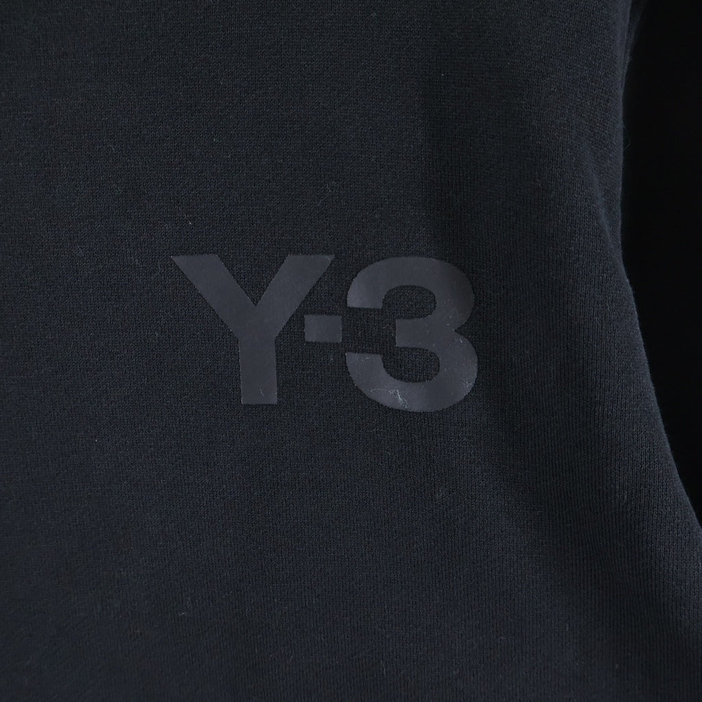 Y-3(ワイスリー) クルーネックトレーナー スウェット ブラック #M