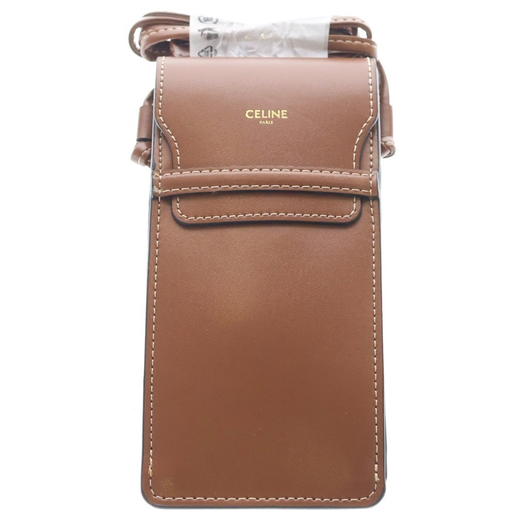 CELINE(セリーヌ) オーバルサングラス ゴールドフレーム ブラウンレンズ 54□18 レディース
