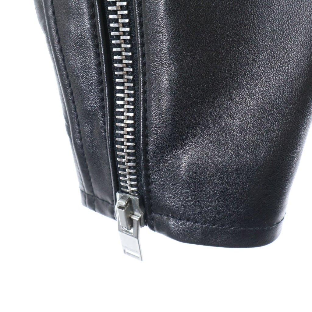 SAINT LAURENT PARIS(サンローランパリ) Y5YA1 レザーライダースジャケット ブラック #46 362239