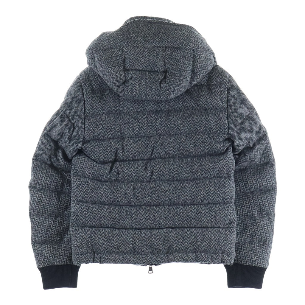 MONCLER(モンクレール) ツイードダウンジャケット グレー #0 220914192700