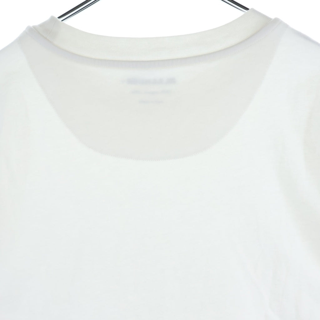 JIL SANDER(ジルサンダー) フロントタグ 半袖Tシャツ ホワイト #L