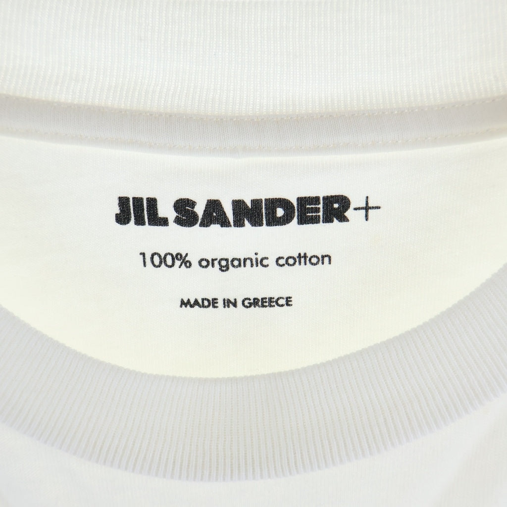JIL SANDER(ジルサンダー) フロントタグ 半袖Tシャツ ホワイト #L