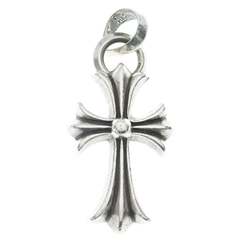 CHROME HEARTS(クロムハーツ) CH CRS SML W/BALE Wベイル スモールCHクロス ペンダントトップ シルバー BCA218