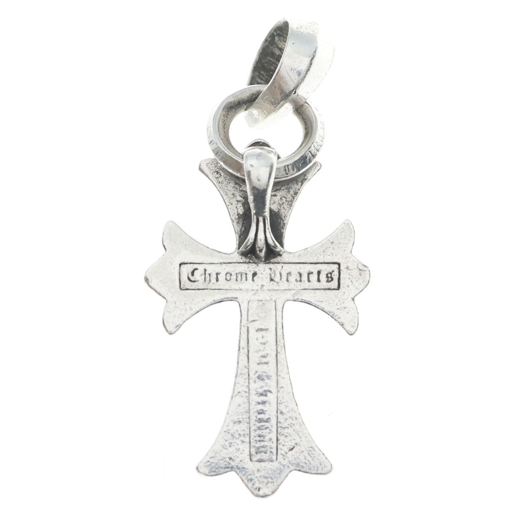 CHROME HEARTS(クロムハーツ) CH CRS SML W/BALE Wベイル スモールCHクロス ペンダントトップ シルバー BCA218