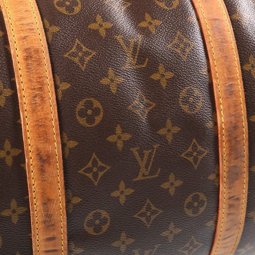 LOUIS VUITTON(ルイヴィトン) モノグラム キーポル60 トラベルバッグ ハンドバッグ ボストンバッグ ブラウン レザー M41422 ゴールド金具 レディース