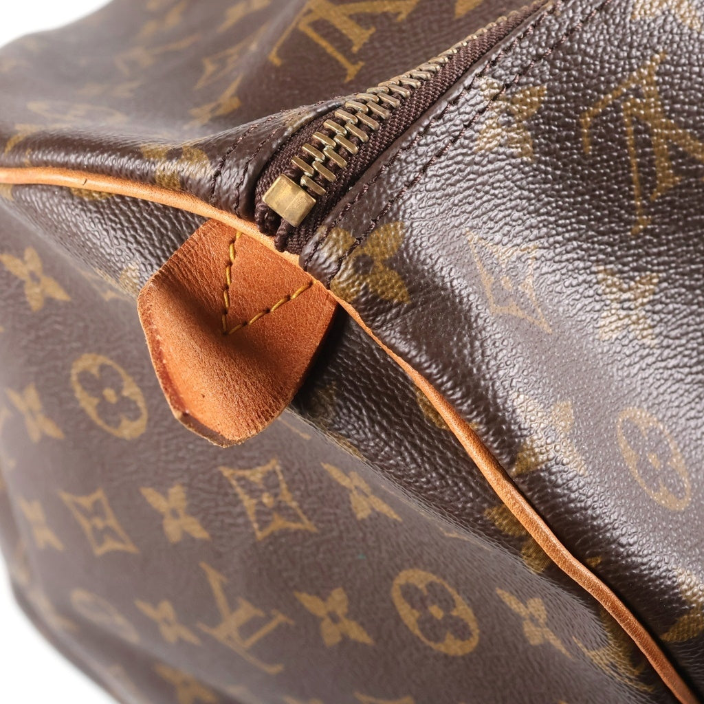 LOUIS VUITTON(ルイヴィトン) モノグラム キーポル60 トラベルバッグ ハンドバッグ ボストンバッグ ブラウン レザー M41422 ゴールド金具 レディース