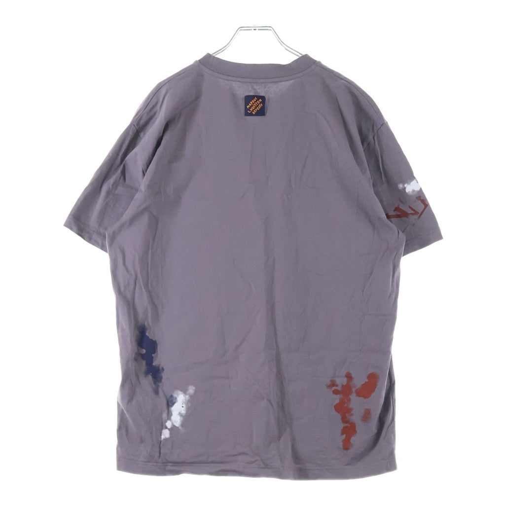 LOUIS VUITTON(ルイヴィトン) グラフィカル半袖Tシャツ カットソー パープル RM262MM NPG HVY24W