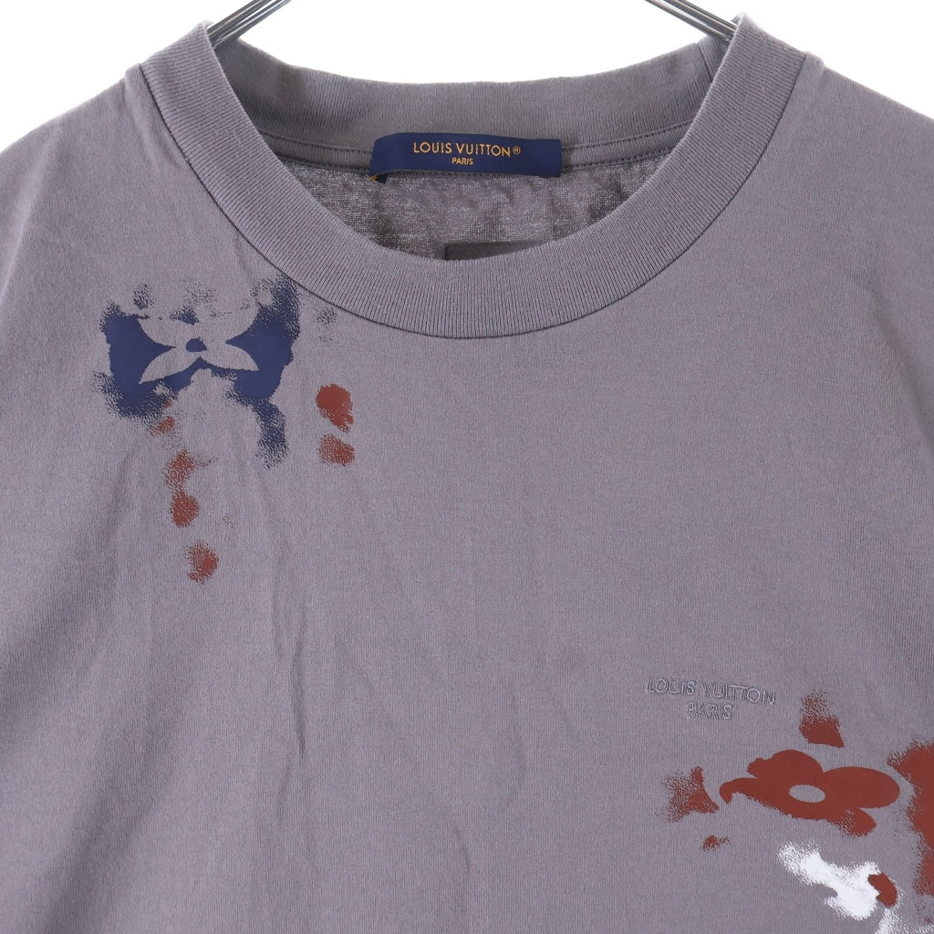 LOUIS VUITTON(ルイヴィトン) グラフィカル半袖Tシャツ カットソー パープル RM262MM NPG HVY24W