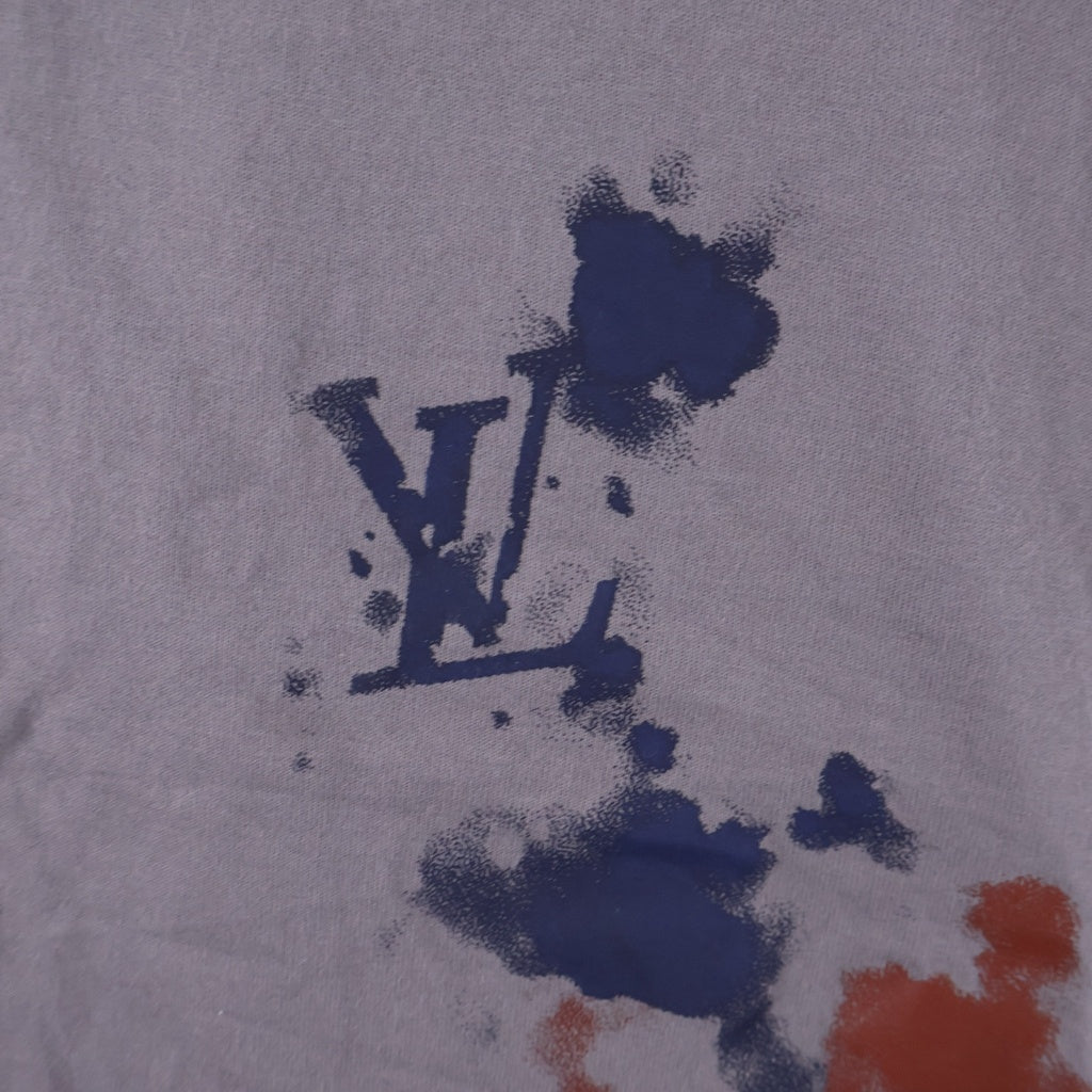 LOUIS VUITTON(ルイヴィトン) グラフィカル半袖Tシャツ カットソー パープル RM262MM NPG HVY24W