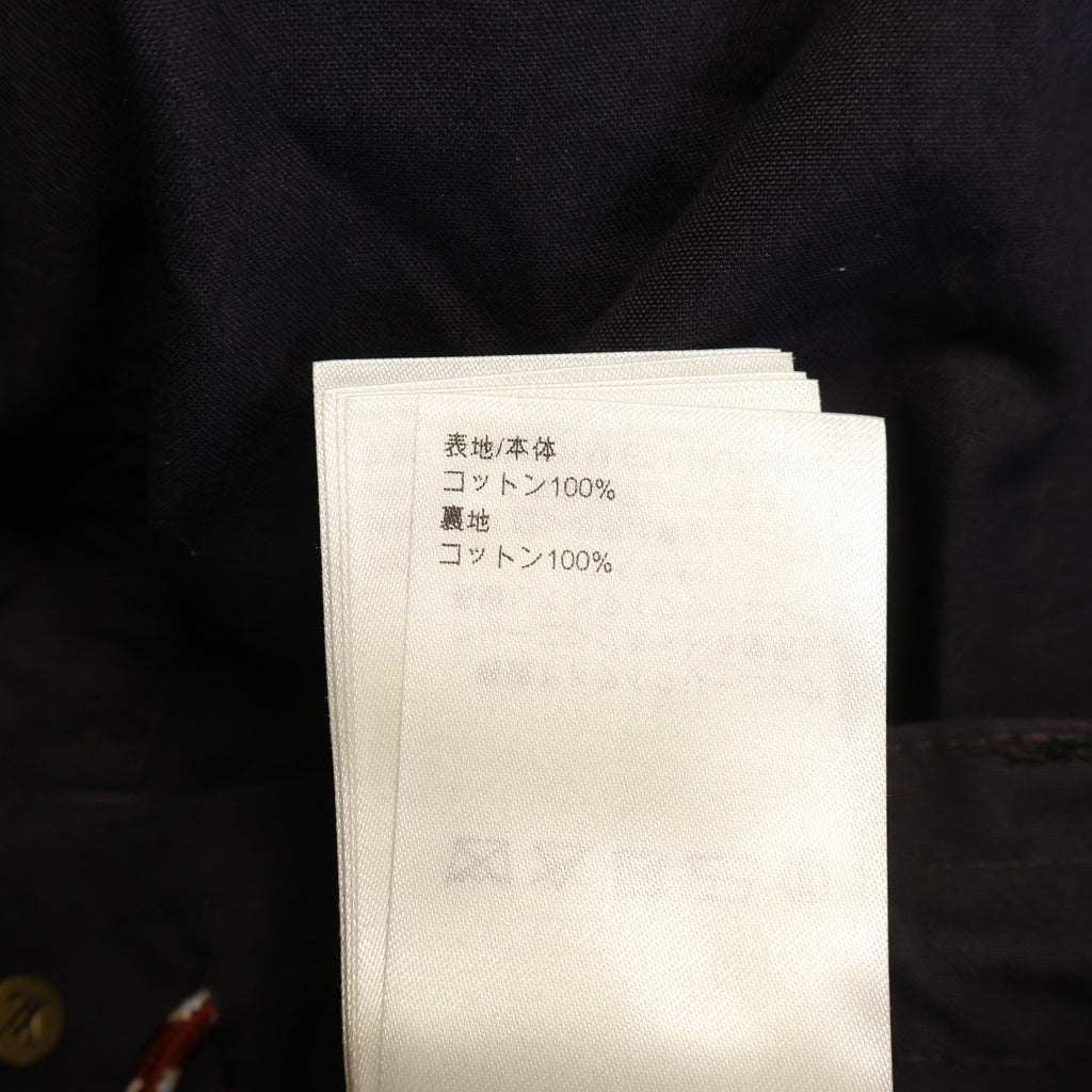 LOUIS VUITTON(ルイヴィトン) 26SS ロゴ刺繍マルチポケットハイキングロングパンツ ナイロンカーゴパンツ ダークパープル RM261M E21 HUP98W