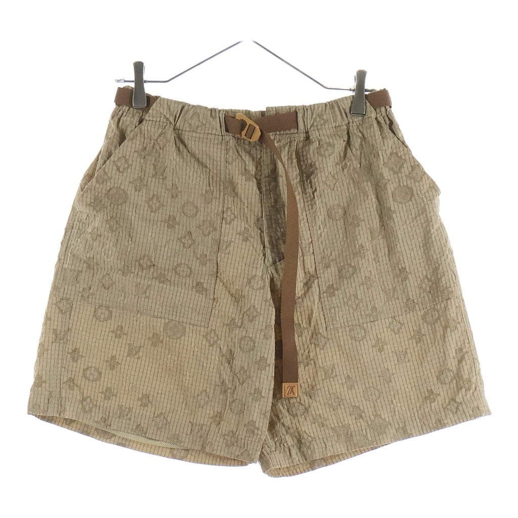 LOUIS VUITTON(ルイヴィトン) モノグラム リップストップ ショーツ ハーフパンツ ブラウンベージュ RM262MM 822 HVP03W